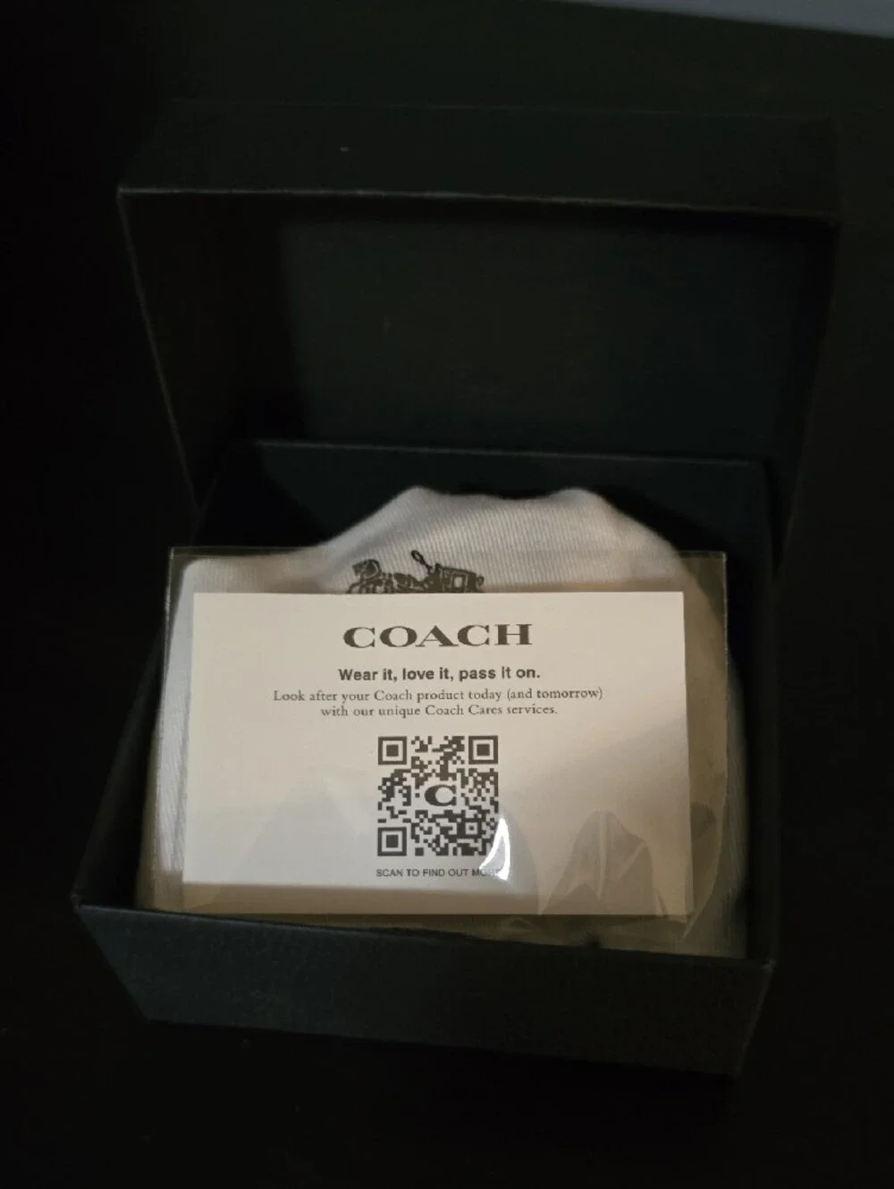 New Coach Silver-Tone Logo Cutout Bangle Bracelet